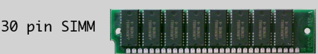 SIMMs de 30 Pines