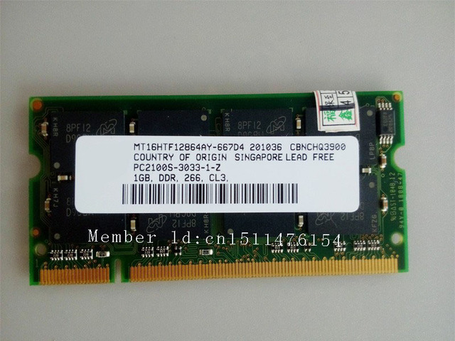 PC2100 – DDR266