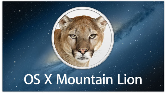 Mac OS x 10.8 Mountain Lion