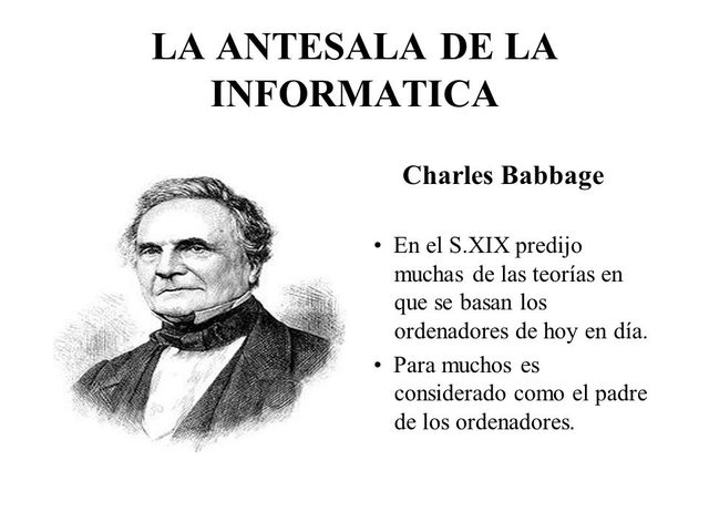 La antesala de la informatica