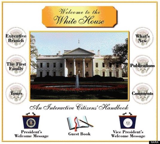 White House gets Website