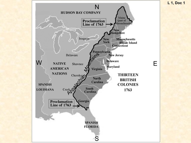 Proclamation Act of 1763