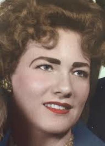 Claude and his wife, Mary Morre, get married