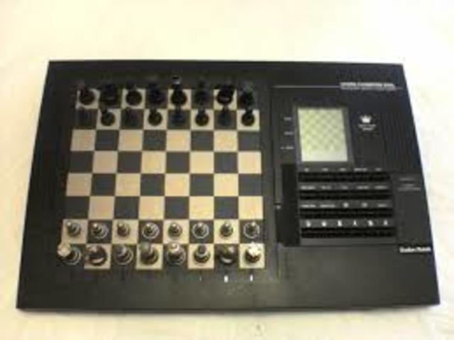 Shannon published "playing chess" on the computer