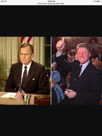 Bill Clinton elected 42nd President