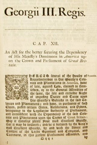 Declaratory Act 1766