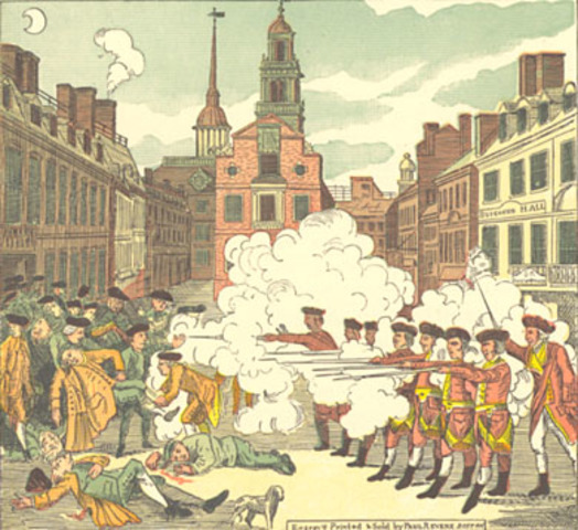 Boston Massacre 1770