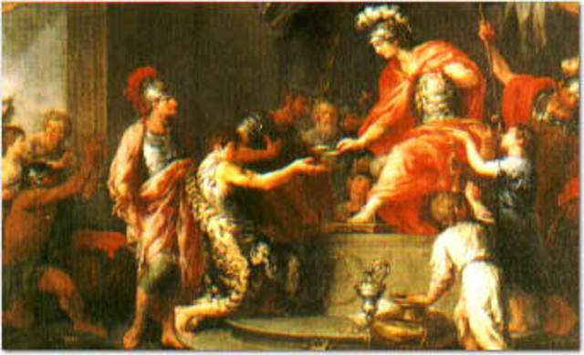 Alexander becomes king