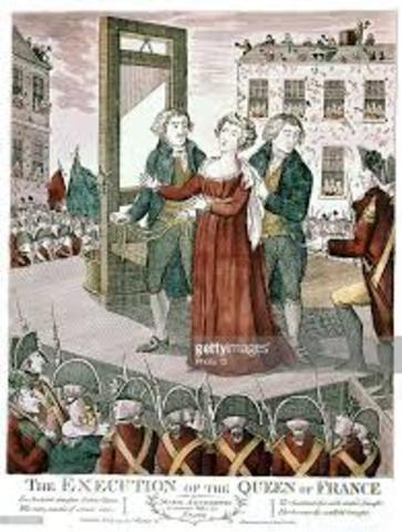 execution of the queen