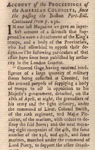 Lexington and Concord