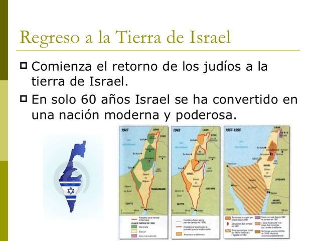 creacion de israel