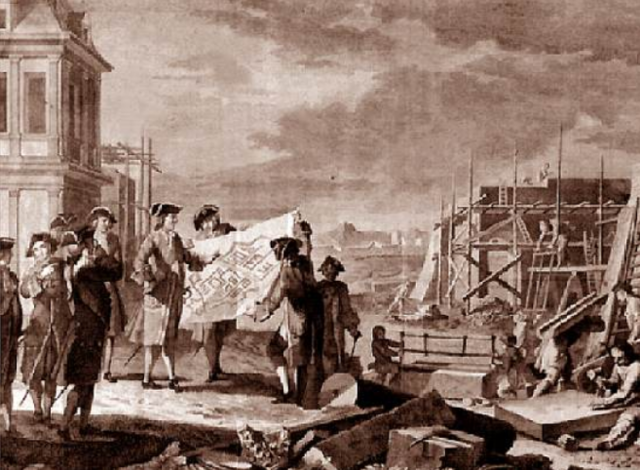 - Peter began the contruction of a new city -