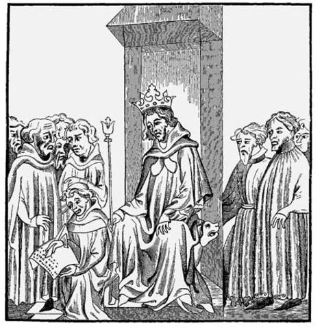 Clovis becomes King of the Franks