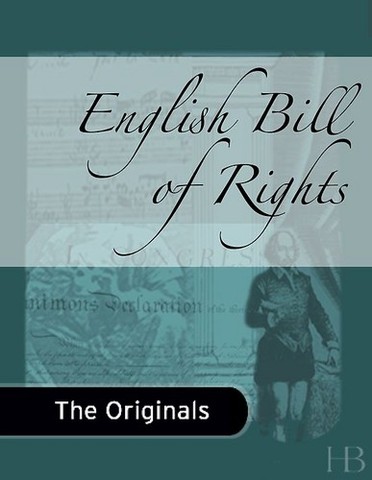 English Bill of Rights