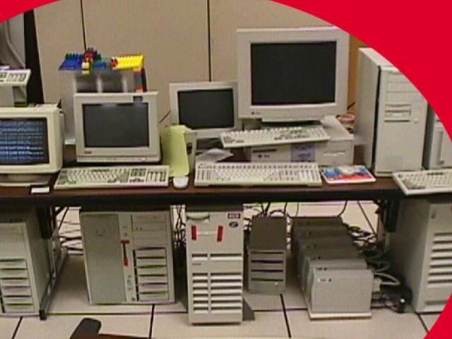 computers at Stanford and UCLA connected for the first time