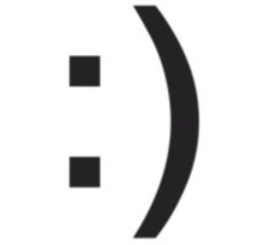 The first emoticon :-)