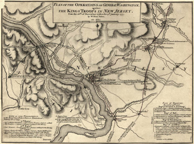 Battle at Trenton and Princeton