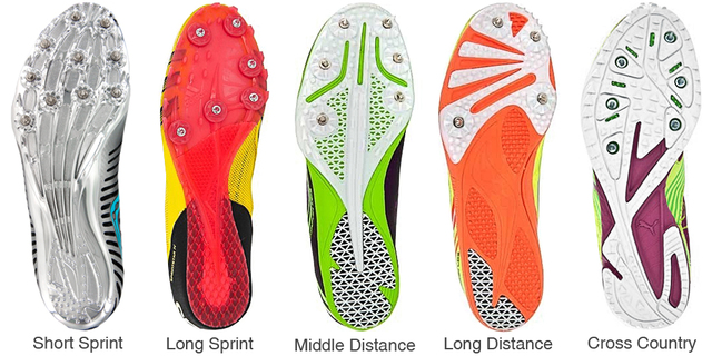 1600m spikes