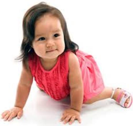 First time to crawl or walk