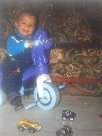 When i learned how to ride a bike.