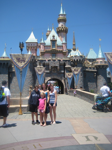 One of many trips to Disneyland