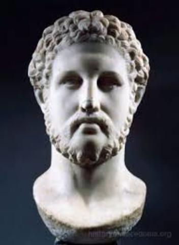 Philip II of Macedon is at war, he wants to control Greece.