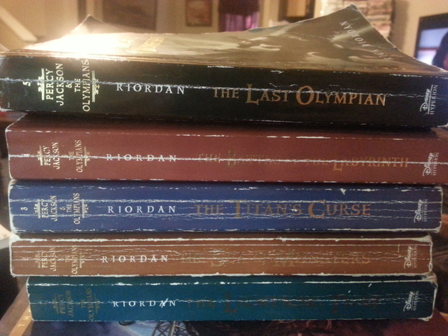 Percy Jackson and the Olympians- Rick Riordan