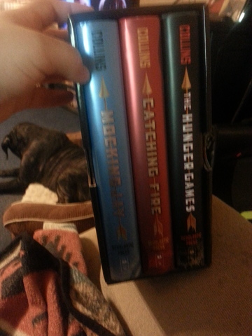 The Hunger Games series- Suzanne Collins