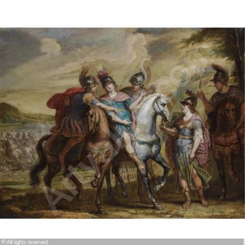 Alexander is wounded in battle