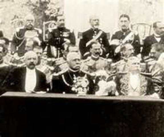 Porfirio Díaz Y Ramón Corral.