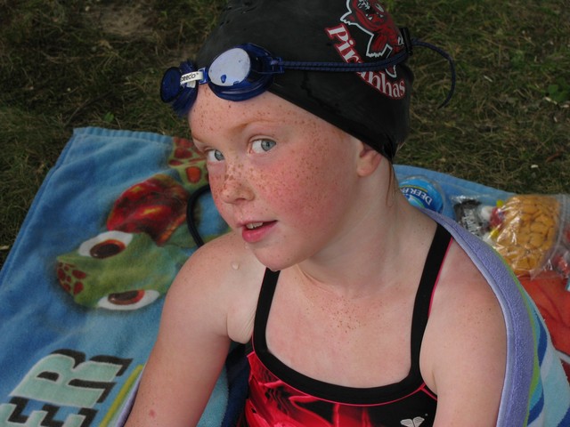 My first swim meet