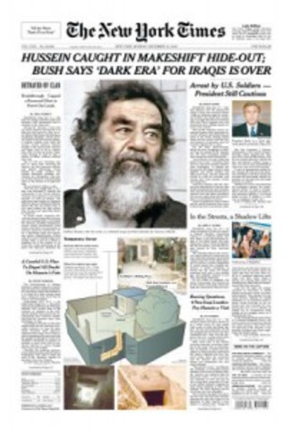 Saddam Hussein's capture