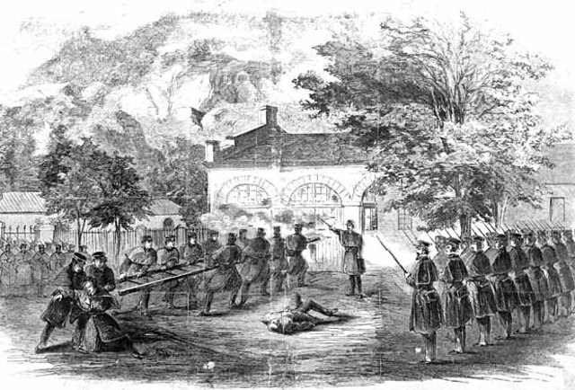 John Brown's raid/ Harpers Ferry
