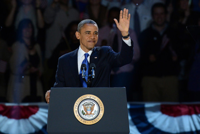 President Obama Re-Elected