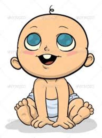 My brother Andrew was born