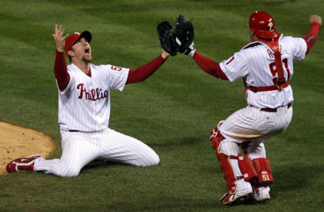 Philadelphia Phillies winning the World Series in 2008