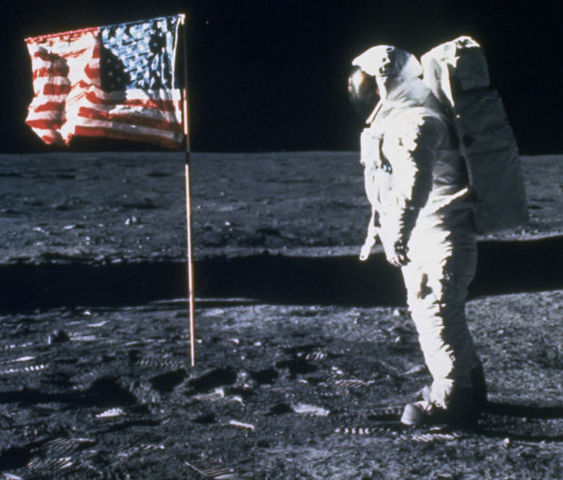 First man to walk on the moon