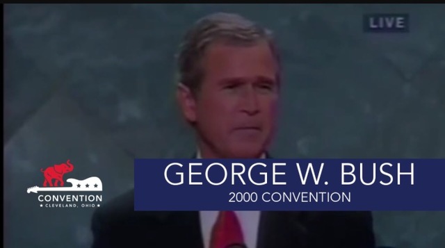 2000 Republican National Convention Presidential Nomination