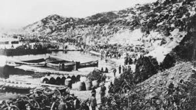 Evacuation of Golipoli