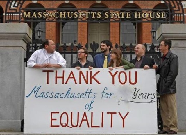 Massachusetts Becomes First State to Legalize Same-Sex Marriage