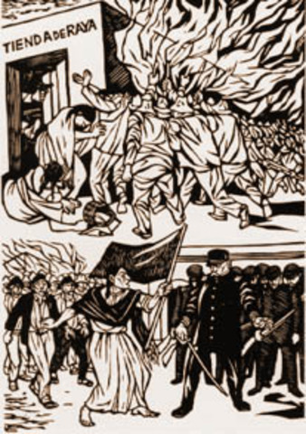 La huelga de Río Blanco, 1907