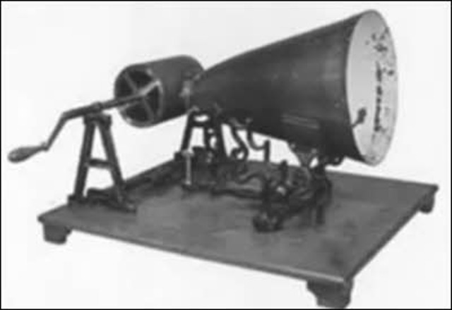 The First Gramophone (Record Player)