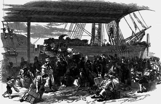 Potato Famine Immigrants