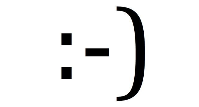 Nace el primer emoticono