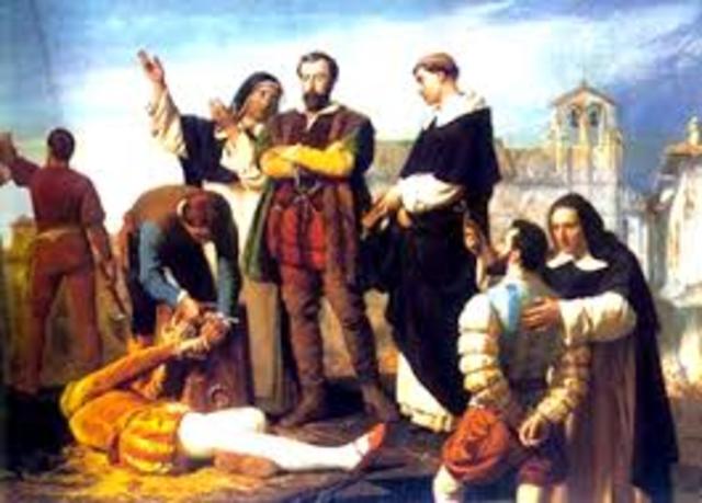 Muerte de lideres Comuneros