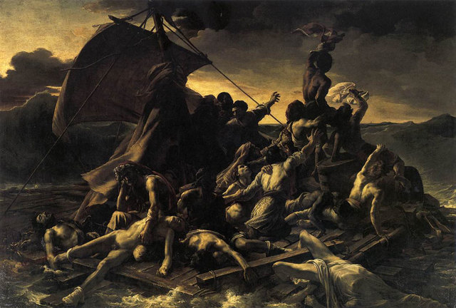 La balsa de la medusa, Théodore Géricault