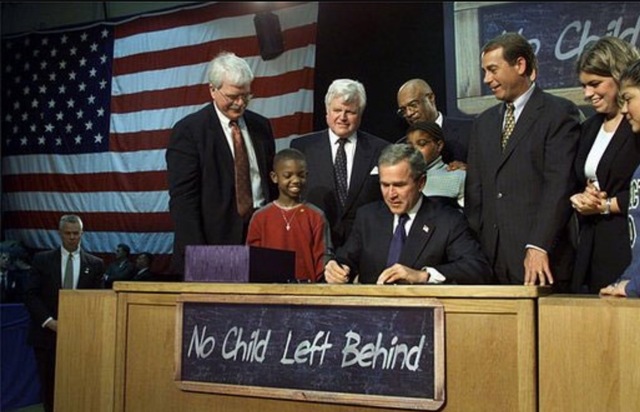 No Child left Behind Act is signed