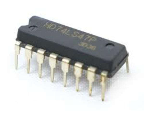 Fabricación de circuitos integrados con miles de componentes