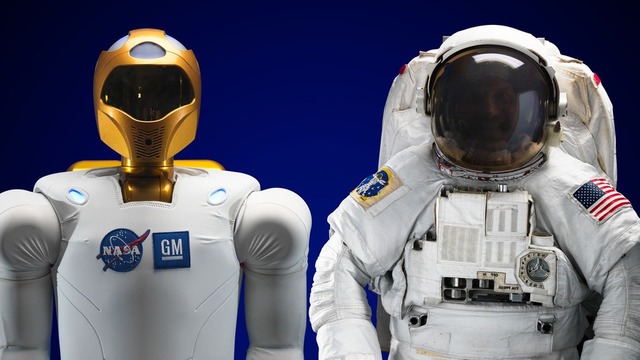 Robot humanoide utilizado como astronauta