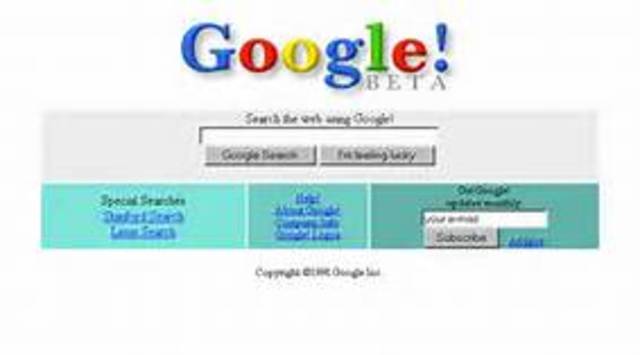 Google Search Engine was Launched